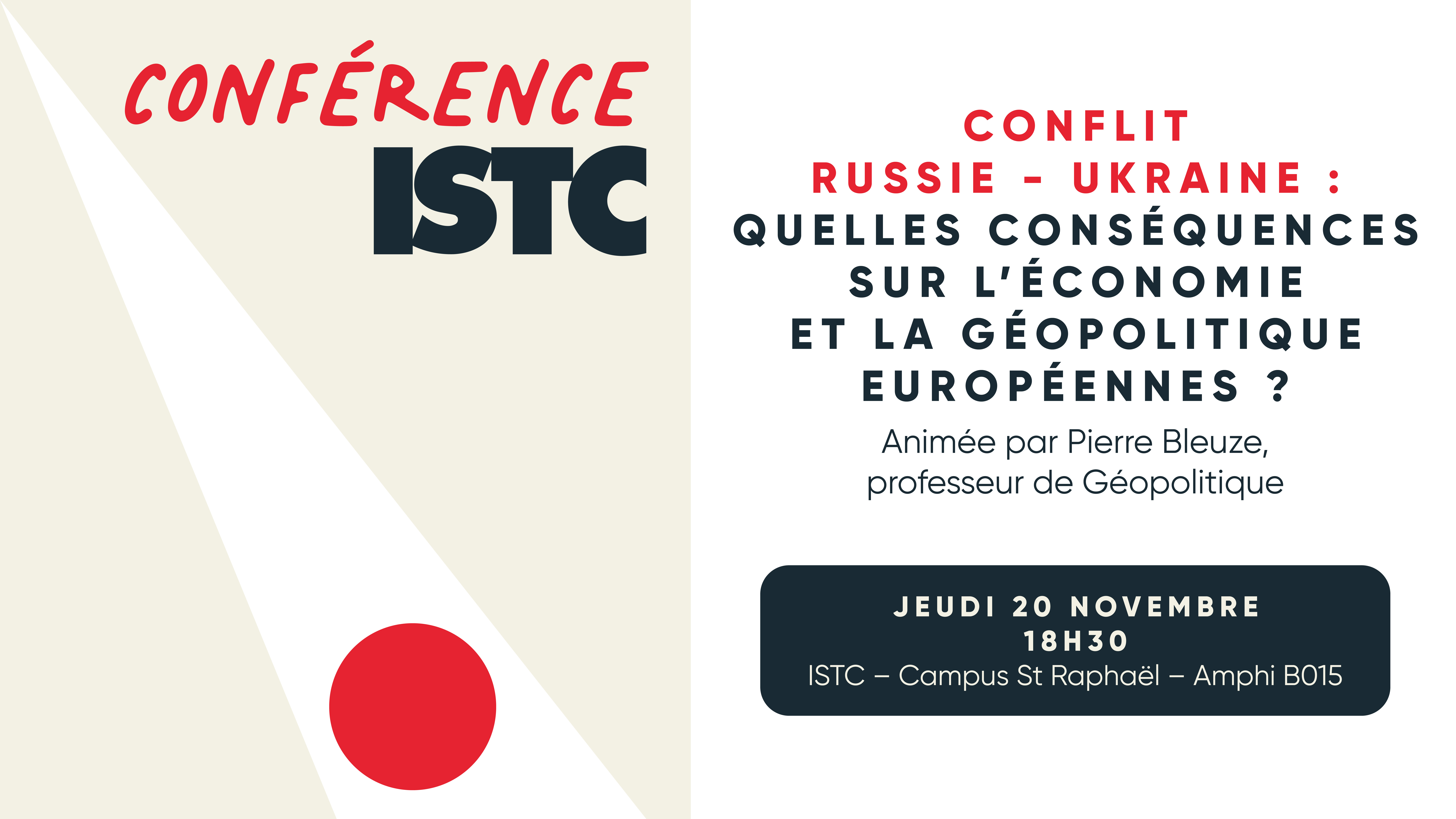 Conférence 'Conflit Russie-Ukraine : quelles...